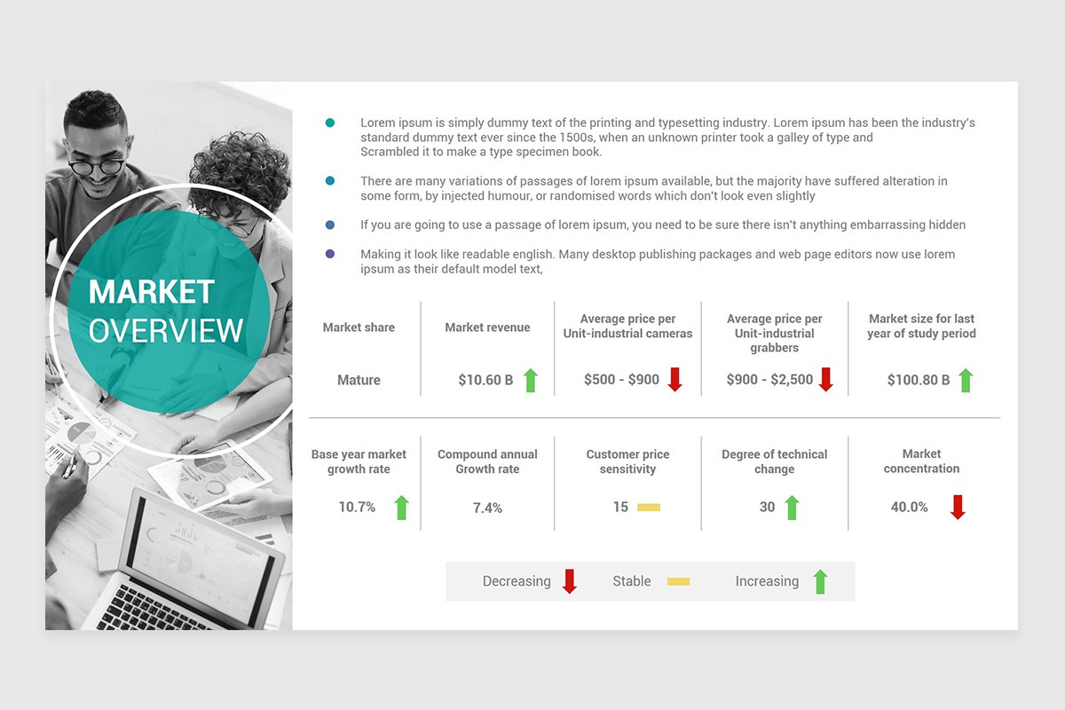 Market Overview Document Example Market Overview Keynote Template Diagrams | Nulivo Market