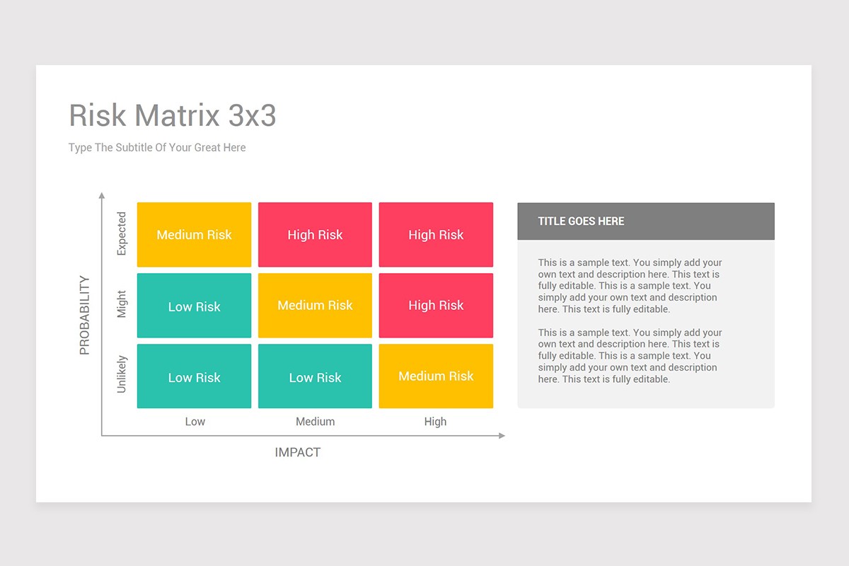 Risk Matrix Keynote Diagrams Template Nulivo Market Risk Matrix Keynote Diagrams Template Nulivo Market