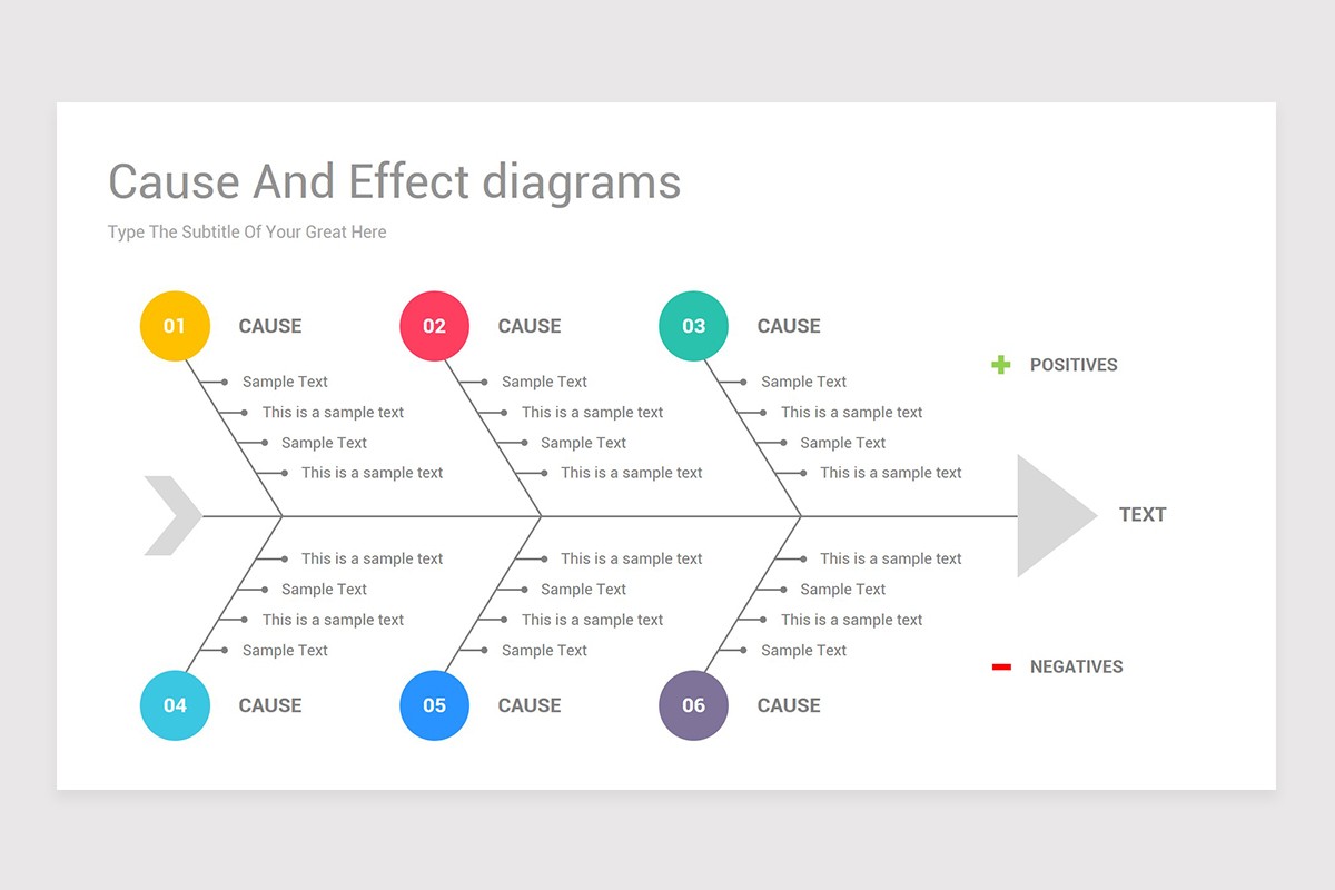 Fishbone Ishikawa Diagrams Google Slides Template Nulivo Market