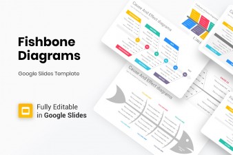 Fishbone Ishikawa Diagrams Google Slides Template