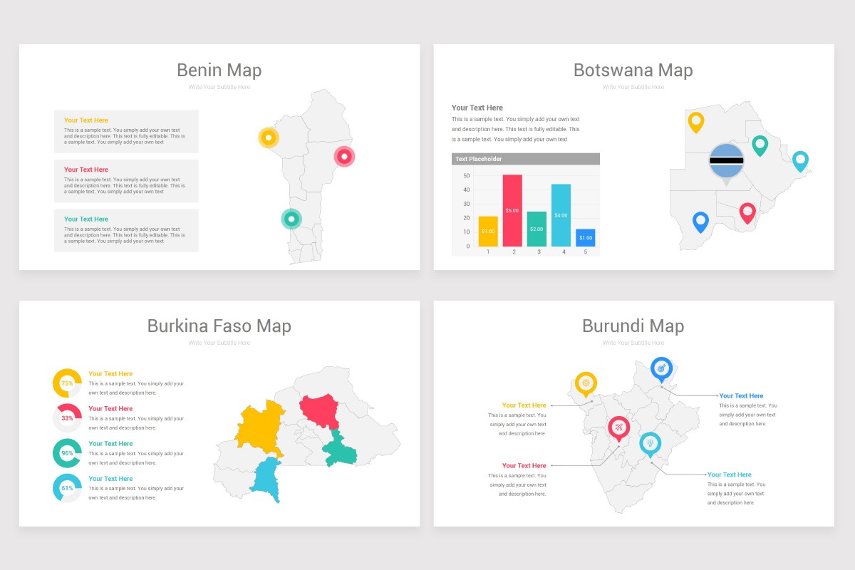 Africa Maps Google Slides Template Nulivo Market