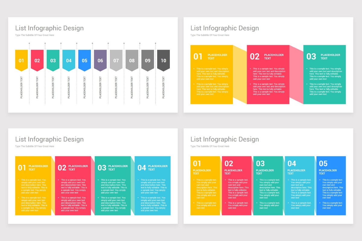 Lists PowerPoint Presentation Template Nulivo Market