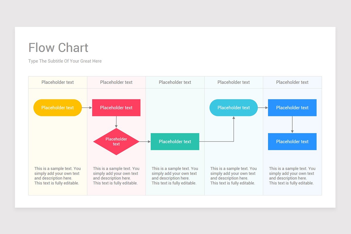Flow Chart PowerPoint Template Diagrams | Nulivo Market