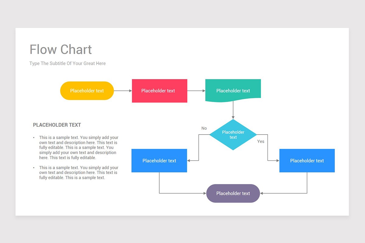 Flow Chart PowerPoint Template Diagrams | Nulivo Market