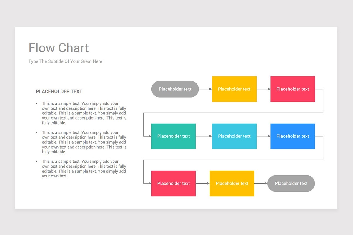 Flow Chart Google Slides Template Diagrams | Nulivo Market