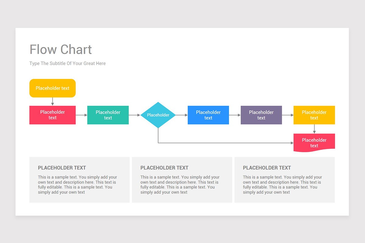 Flow Chart Keynote Template Diagrams Nulivo Market