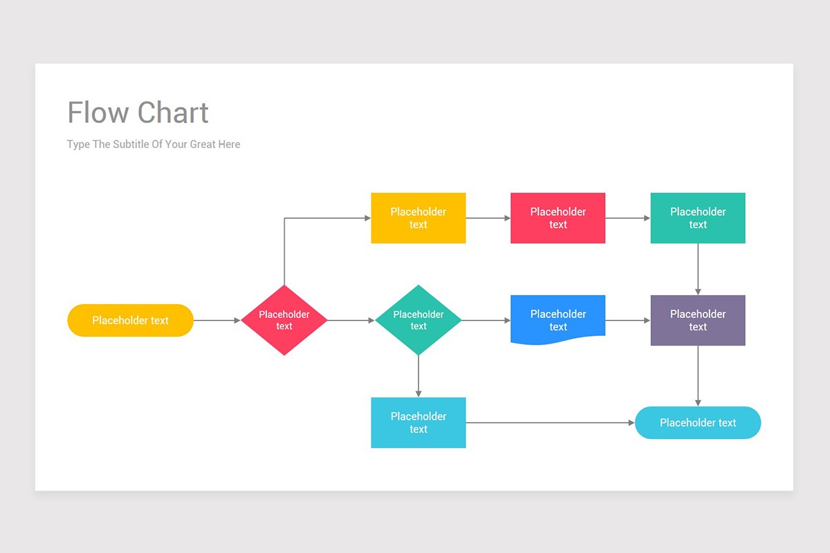 Flow Chart Keynote Template Diagrams | Nulivo Market