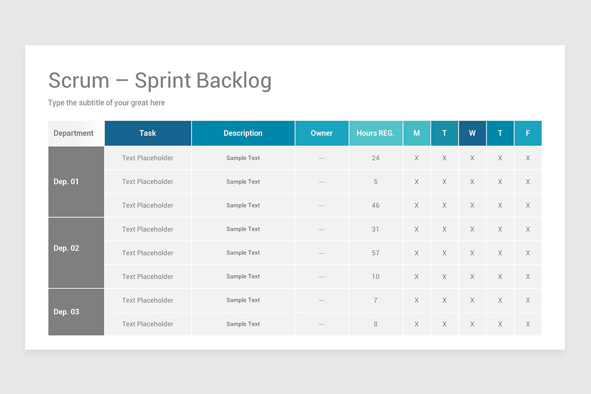 Scrum Process Module Template Scrum Process Model PowerPoint Template | Nulivo Market