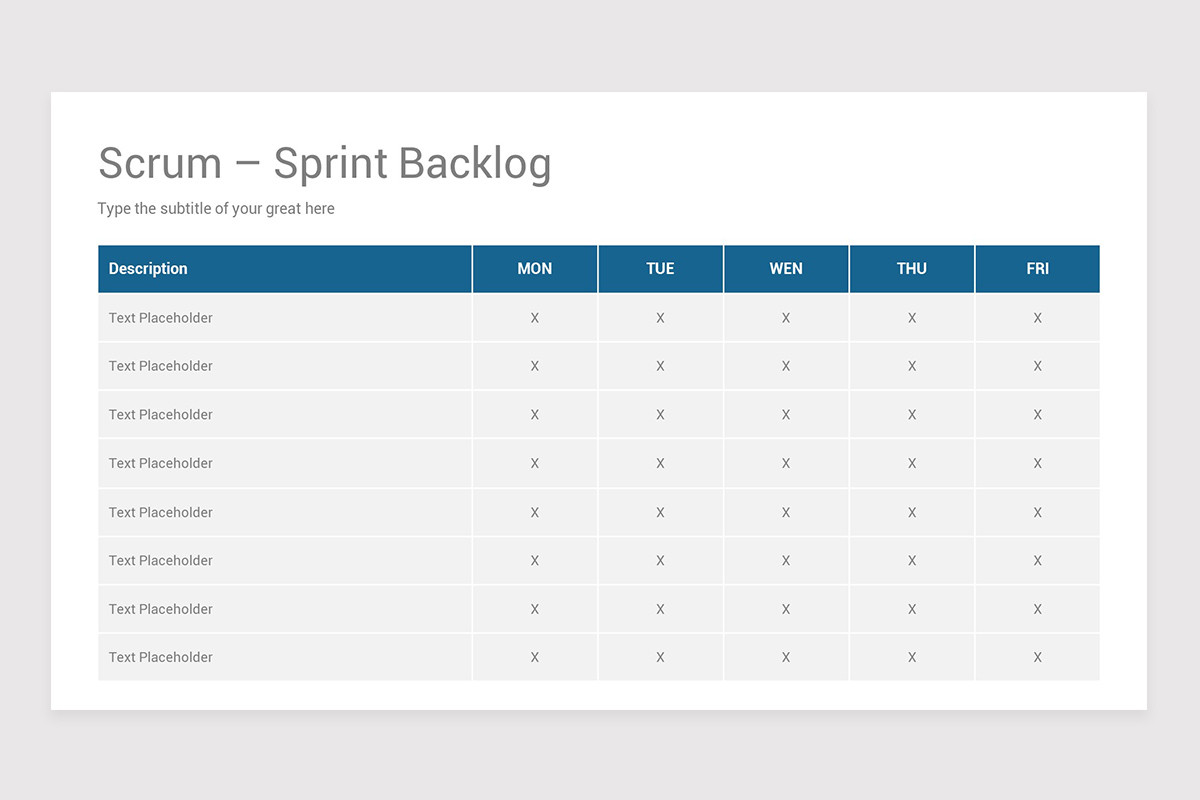 Scrum Process Module Template Scrum Process Model PowerPoint Template | Nulivo Market