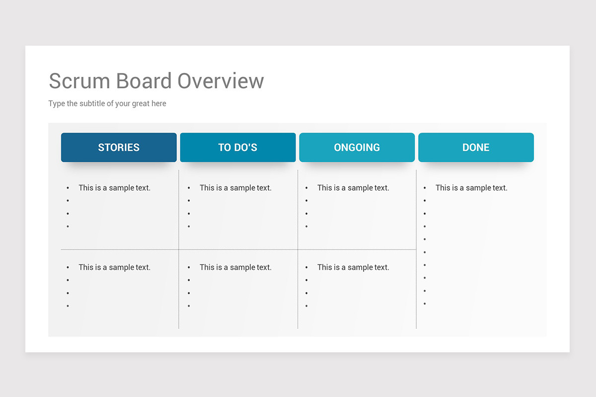 Scrum Process Module Template Scrum Process Model Keynote Template | Nulivo Market