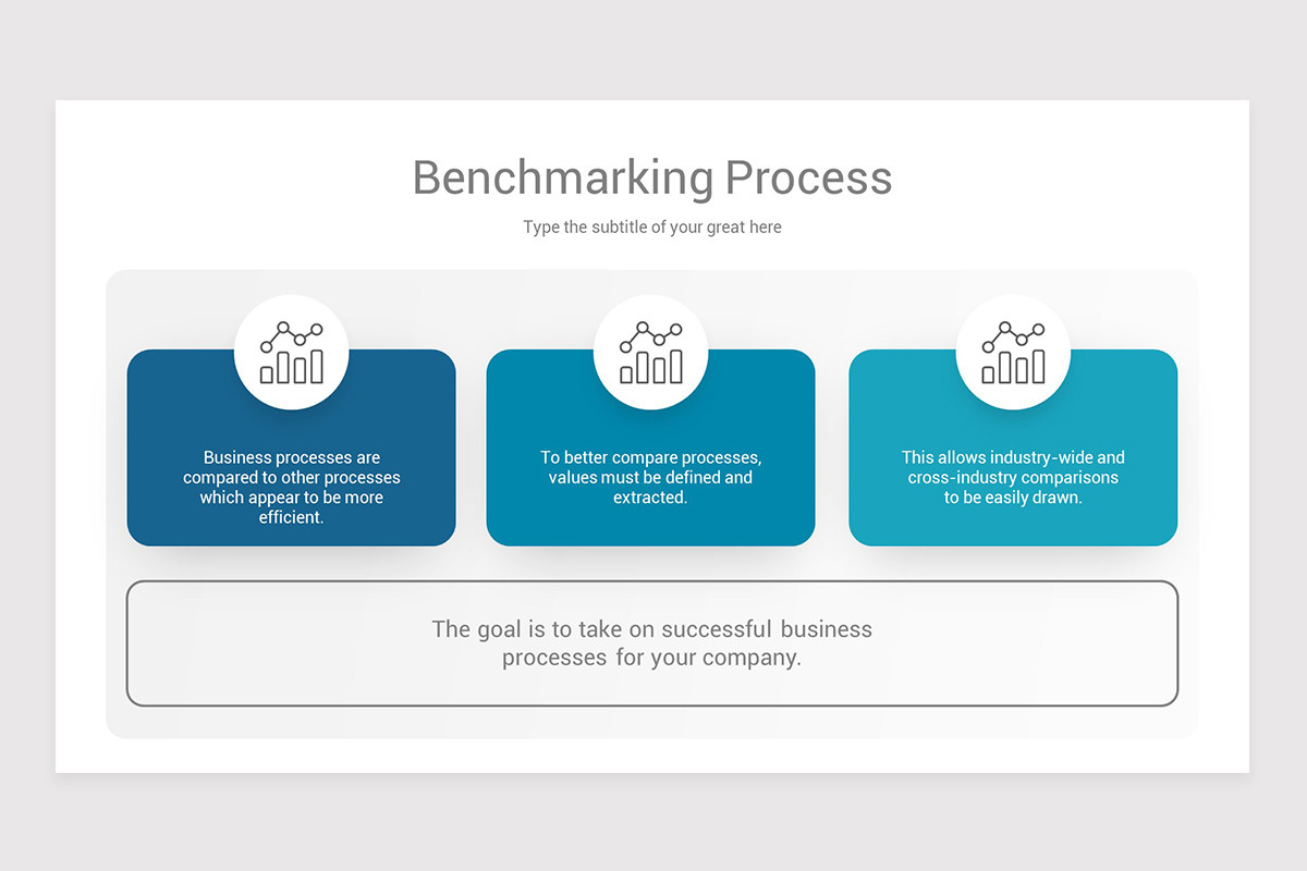 Business Benchmarking PowerPoint PPT Template | Nulivo Market