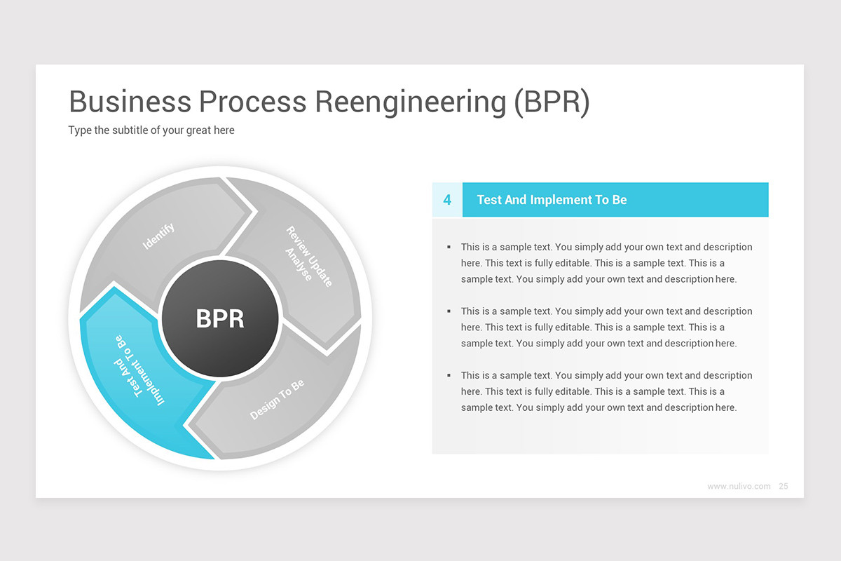 Business Process Reengineering PowerPoint PPT Template Nulivo Market