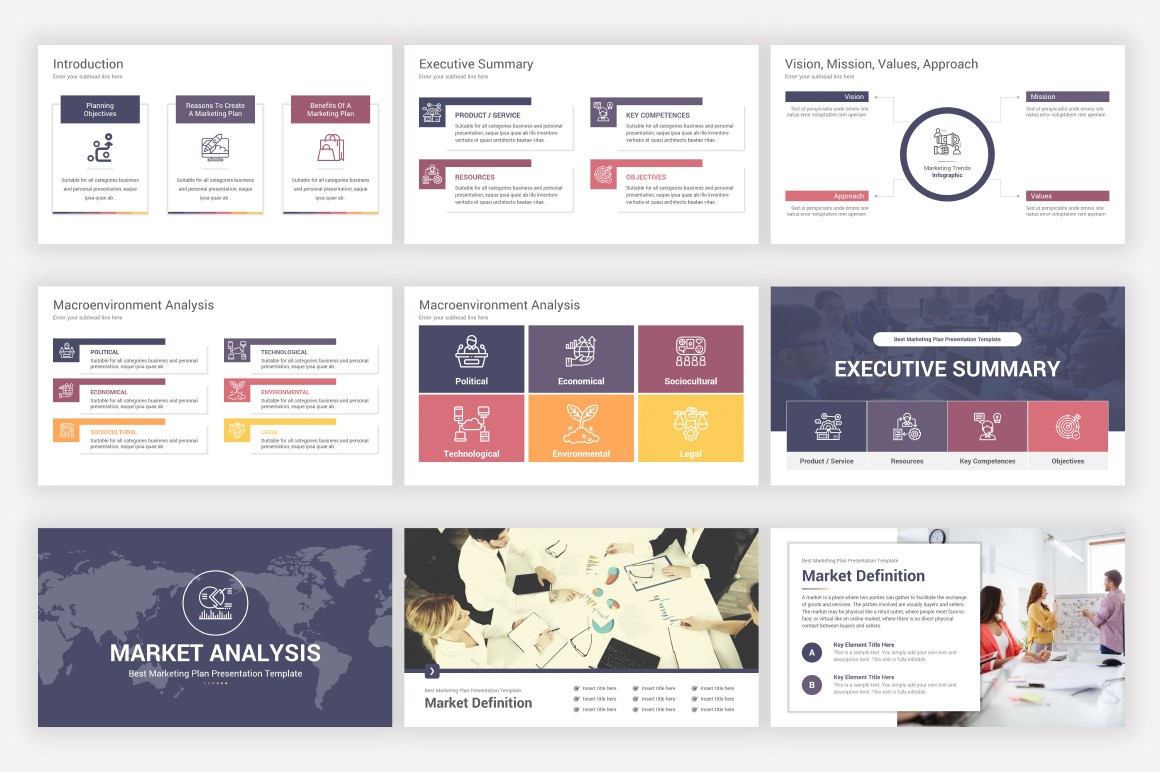 Top Marketing Plan PowerPoint (PPT) Slides