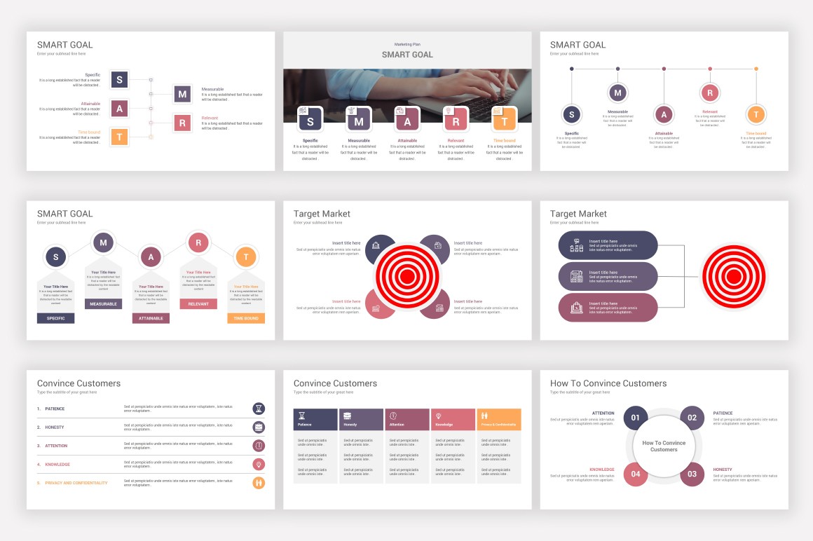 Top Marketing Plan PowerPoint (PPT) Slides
