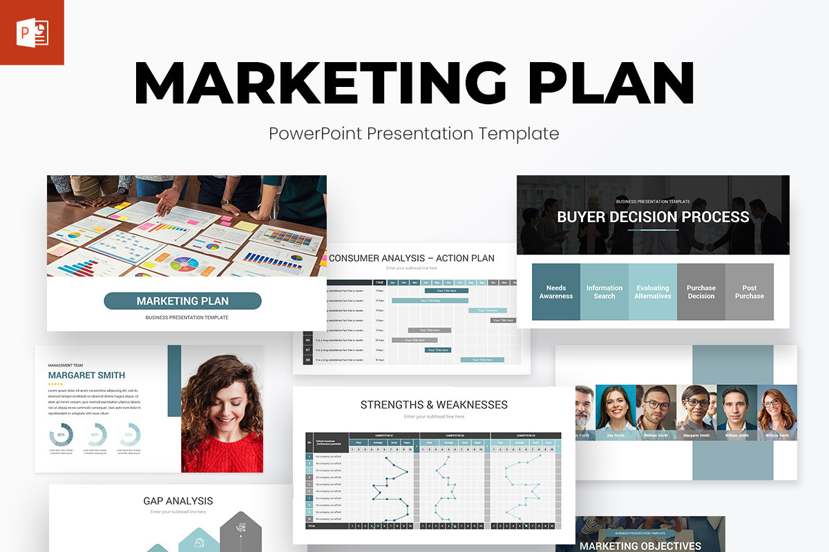 Marketing Plan PowerPoint Presentation Template | Nulivo Market