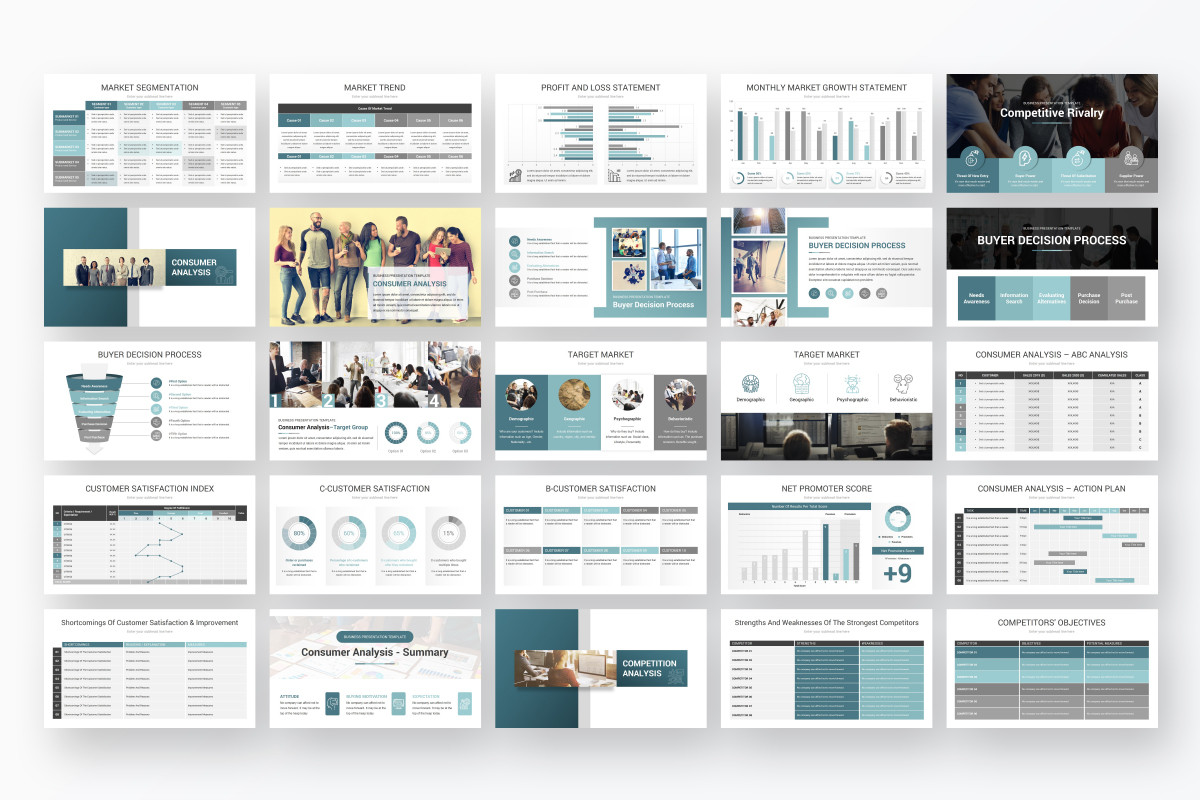 Marketing Plan PowerPoint Presentation Template | Nulivo Market