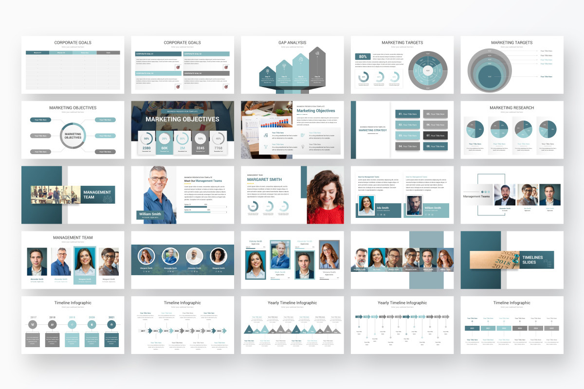 Marketing Plan PowerPoint Presentation Template | Nulivo Market
