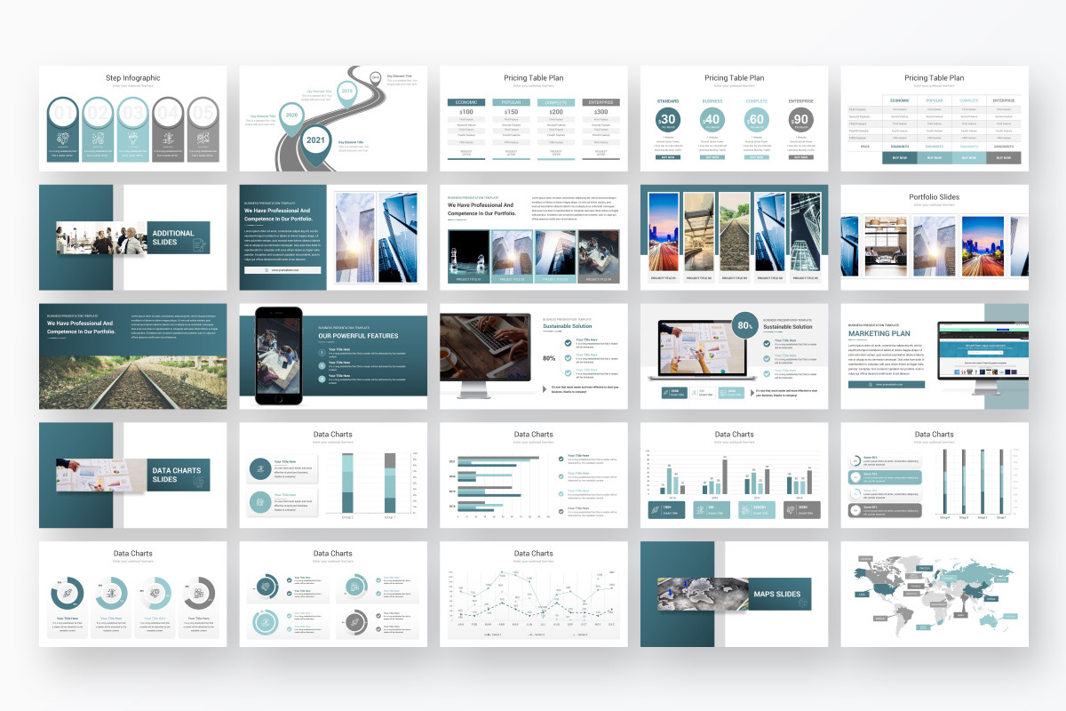 Marketing Plan PowerPoint Presentation Template | Nulivo Market