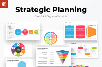 Strategic Planning Process PowerPoint Template | Nulivo Market