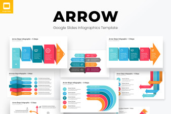 Arrow Infographics Google Slides Template Diagrams | Nulivo Market