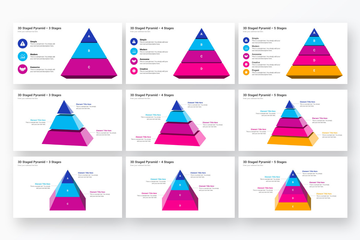 User Pyramid 3d Pyramid Template