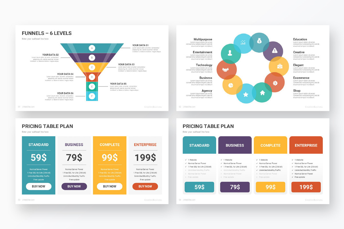 Creative Business PowerPoint Presentation Template | Nulivo Market