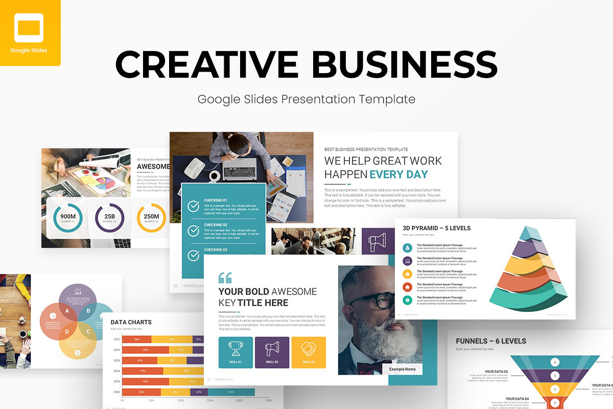Creative Business Google Slides Presentation Template | Nulivo Market