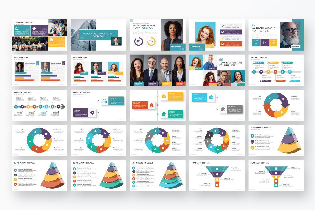 Creative Business Google Slides Presentation Template | Nulivo Market
