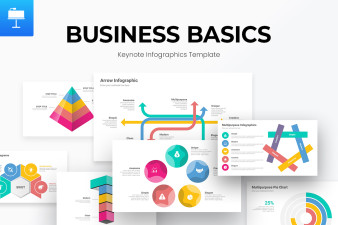 Business Basics Infographics Keynote Template