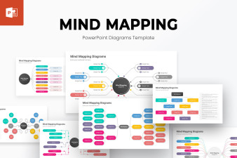 Mind Mapping PowerPoint Diagrams Template | Nulivo Market