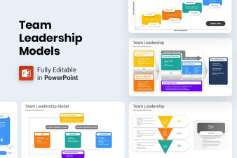 Team Leadership Models PowerPoint Template