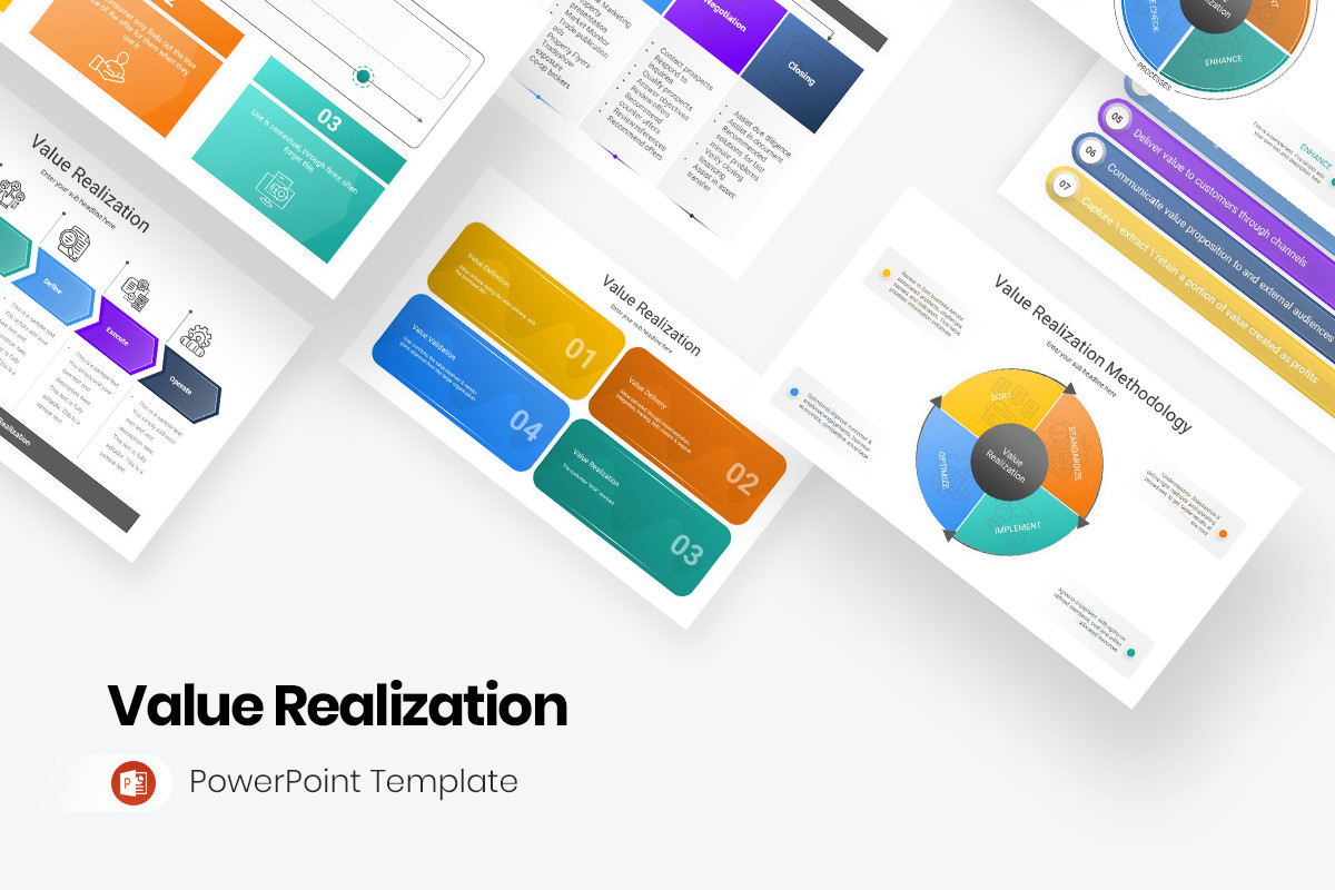 Value Realization PowerPoint Presentation Template | Nulivo Market