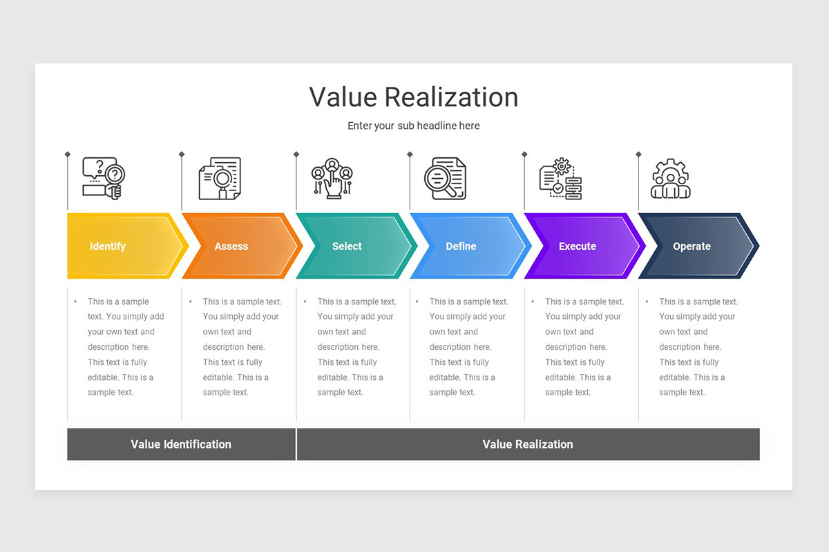 Value Realization Keynote Presentation Template | Nulivo Market