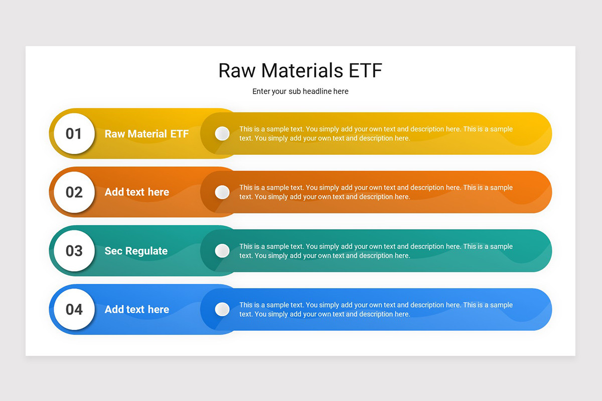 Raw Materials Control PowerPoint Template | Nulivo Market