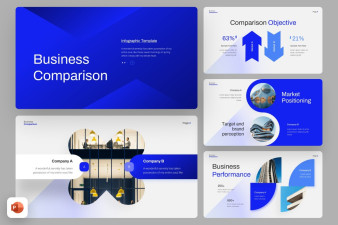 Business Comparison PowerPoint Template | Nulivo Market