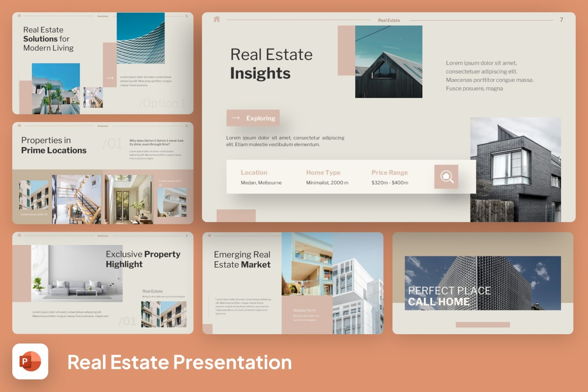 Real Estate PowerPoint Template | Nulivo Market