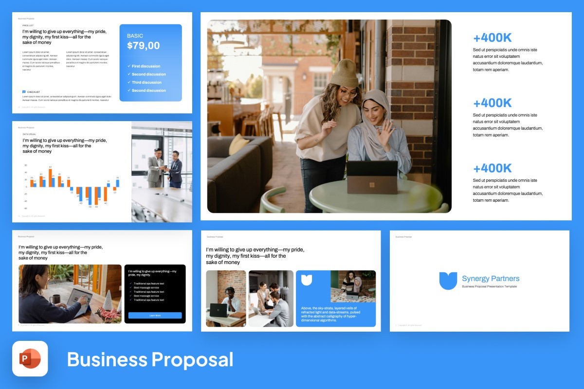 Bisinis Proposal PowerPoint Template | Nulivo Market