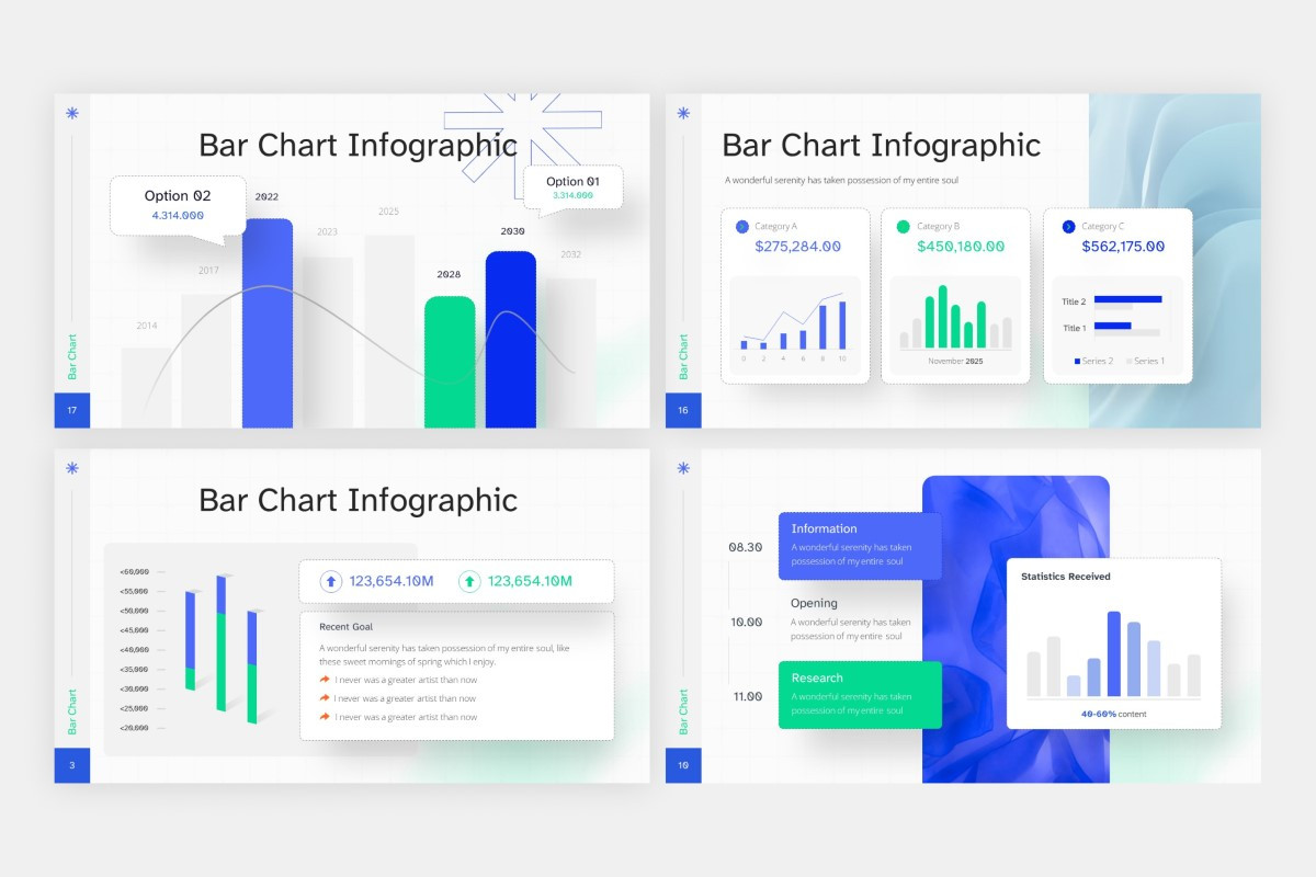 Bar chart PowerPoint Template | Nulivo Market