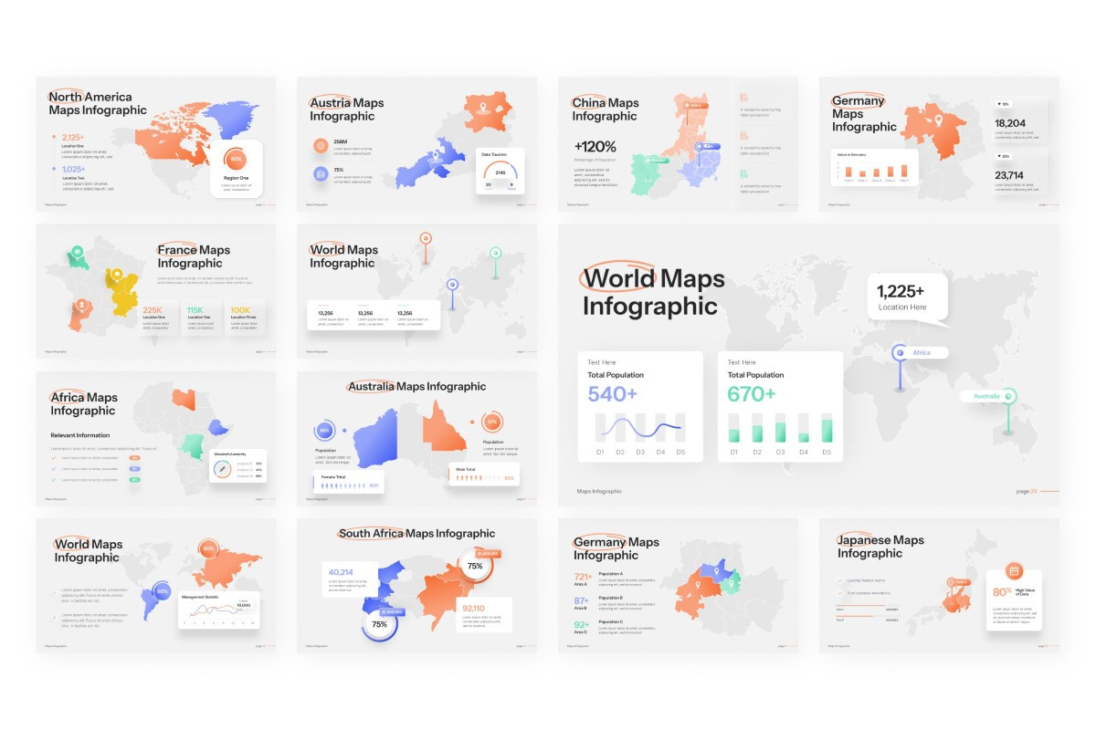 World Map PowerPoint Template | Nulivo Market