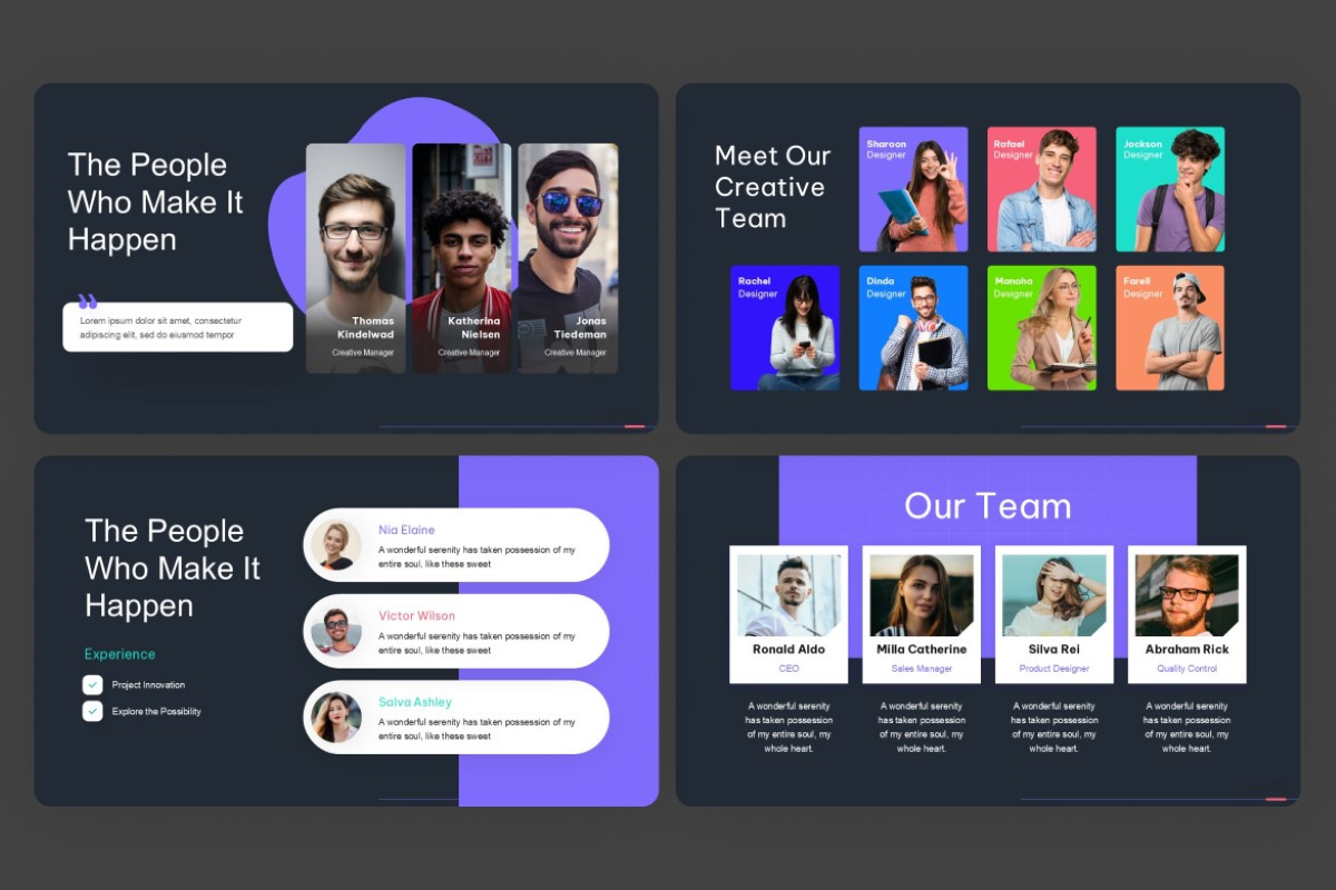 Team Introduction PowerPoint Template | Nulivo Market