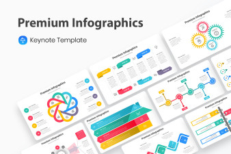 Premium Infographics Keynote Presentation Template