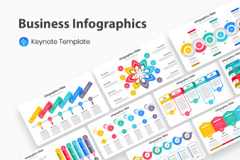 Business Infographics Keynote Template