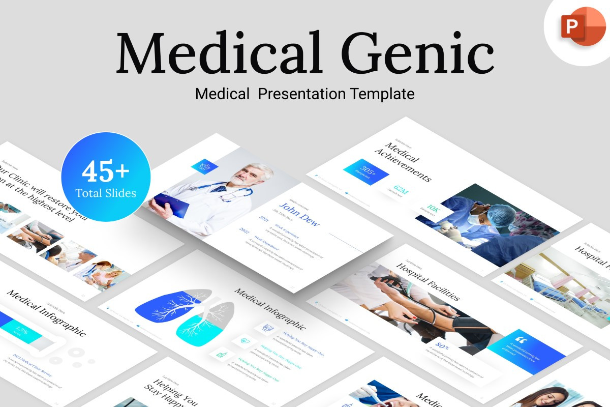 Medical Genic PowerPoint Template | Nulivo Market