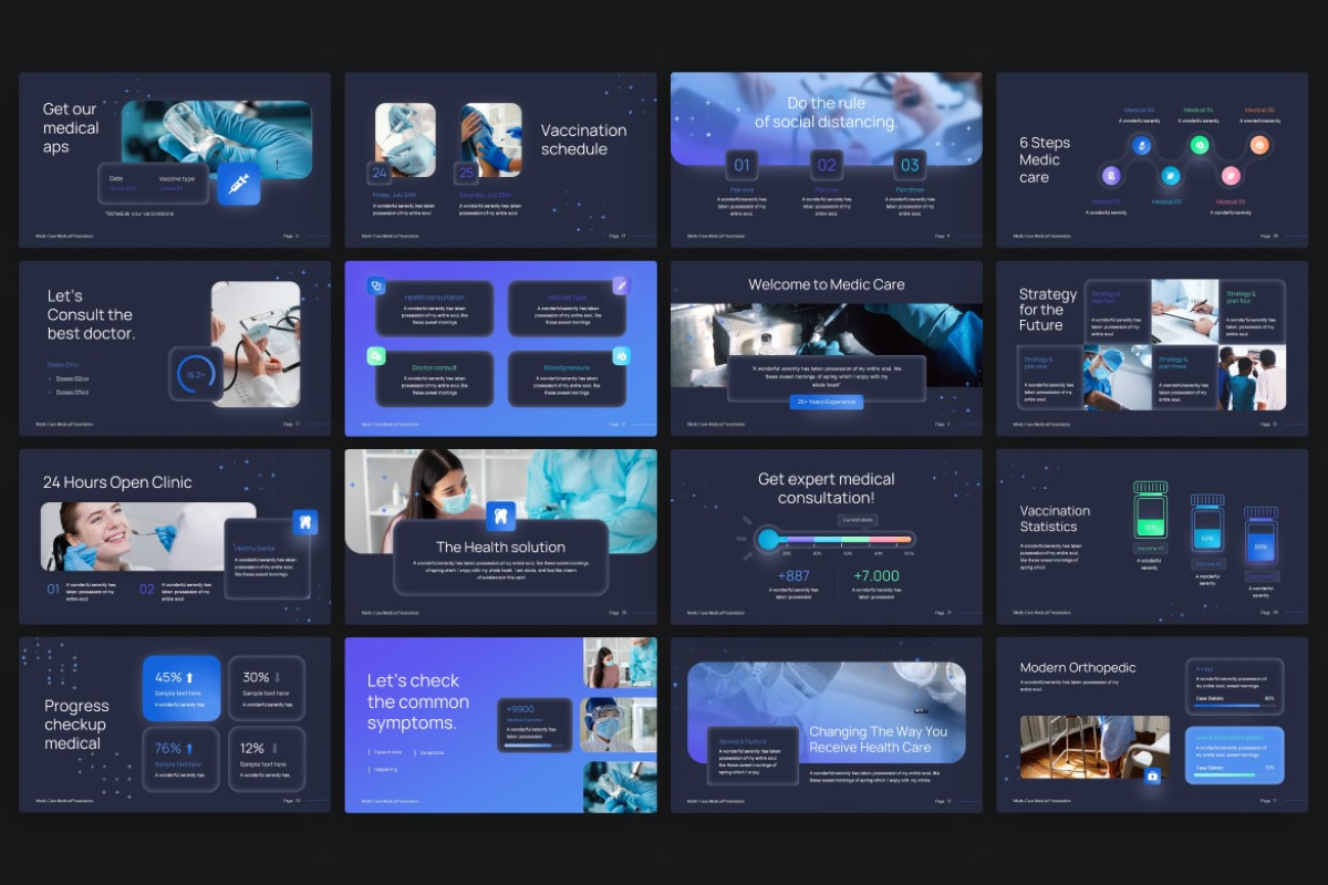 Medic care PowerPoint Template | Nulivo Market