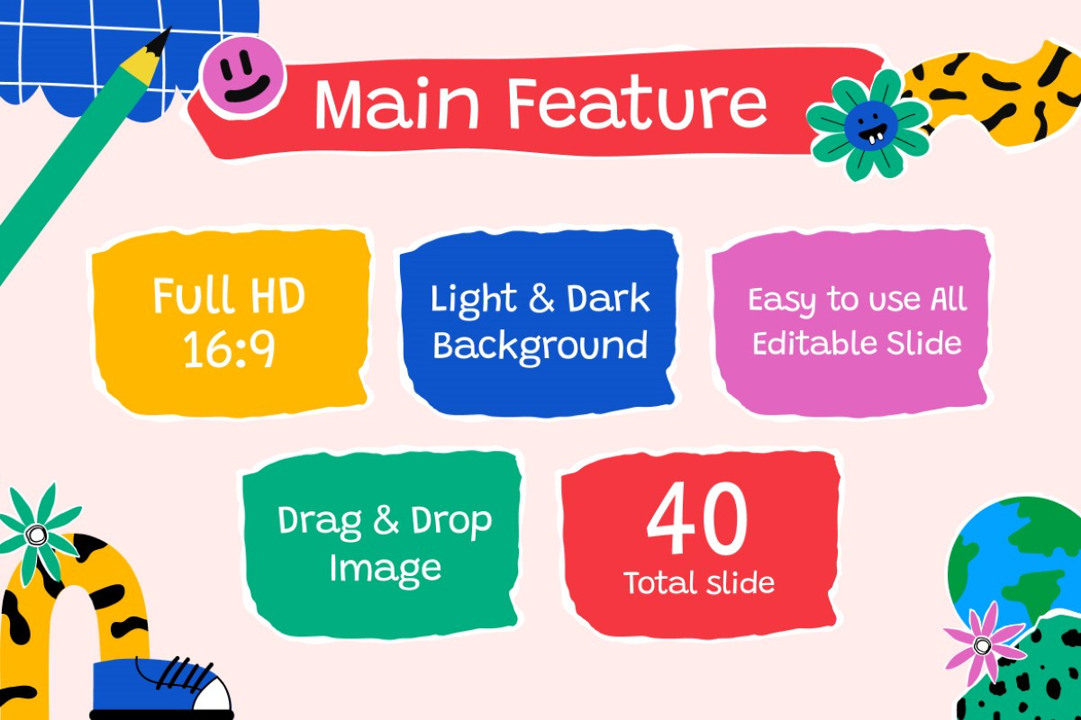 Joy Kids - Kids Education PowerPoint Template | Nulivo Market