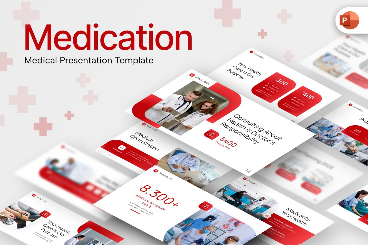 Medication PowerPoint Template | Nulivo Market