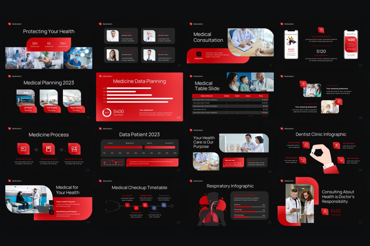Medication PowerPoint Template | Nulivo Market