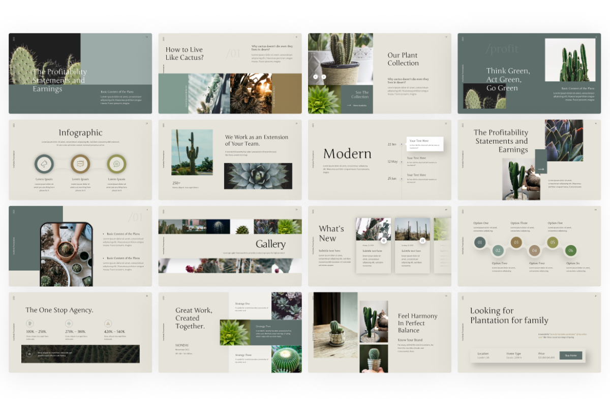 Luxia Aesthetic PowerPoint Template | Nulivo Market