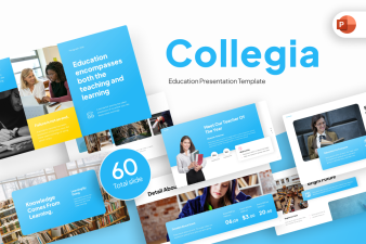 Collegia Academic PowerPoint Template | Nulivo Market