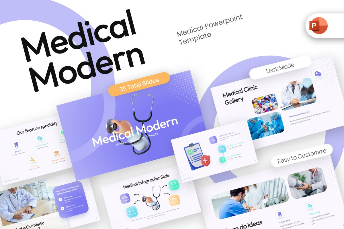 Medical Modern PowerPoint Template | Nulivo Market